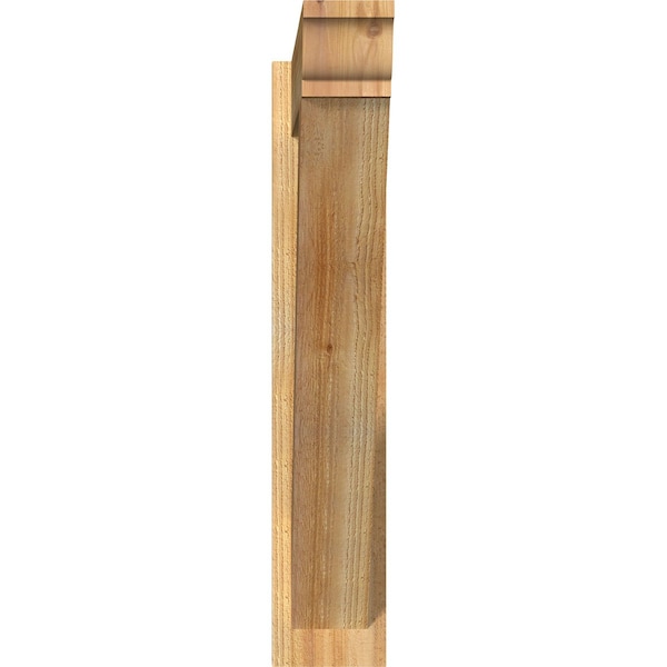 Traditional Traditional Rough Sawn Outlooker, Western Red Cedar, 6W X 32D X 32H